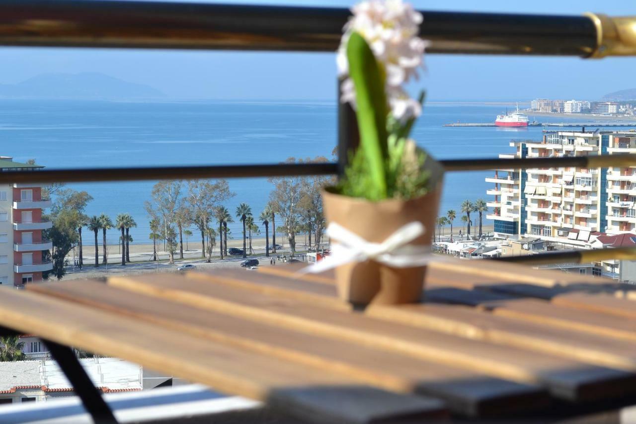 Seaview Penthouse 2 Bedrooms Apartment & Box Garage Vlorë Exteriér fotografie